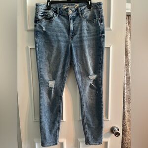 Seven7 Bombshell High Rise Skinny Jean Size 14